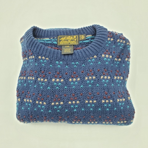 Eddie Bauer Other - Eddie Bauer Men’s Pullover Sweater All Over Print